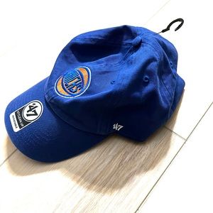 New York Knicks NBA '47 Clean Up Hat - Blue | Adjustable